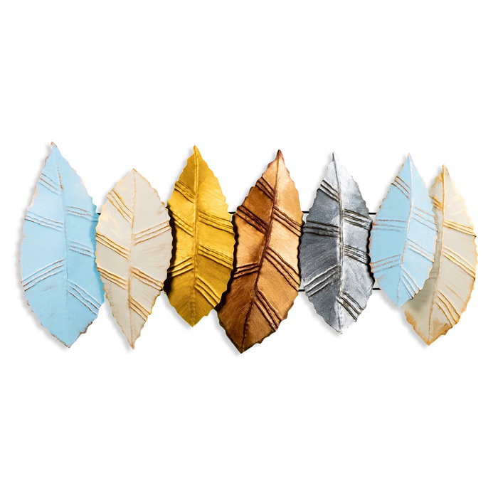Wallity Hornbeam 4 Escultura de Pared de Metal Multicolor